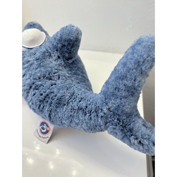 The Preppy Pelican Sheldon The Smiling Shark 18” Plush NWT - Picture 5 of 10
